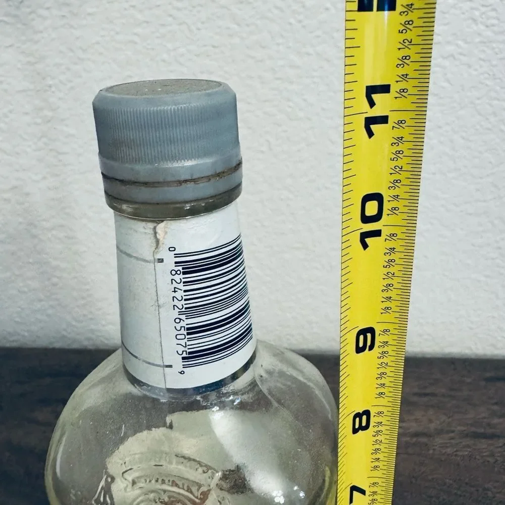 Vintage Sauza Silver Tequila Empty Bottle